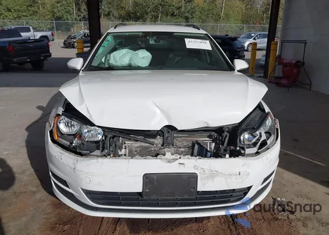 2016 Volkswagen Golf Sportwagen Tsi S 4-Door from USA, damaged, VIN 3VWC17AU2GM515753